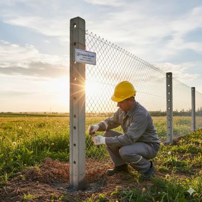 Bahçe Beton Direk Çit Sistemlerinin Omurgası